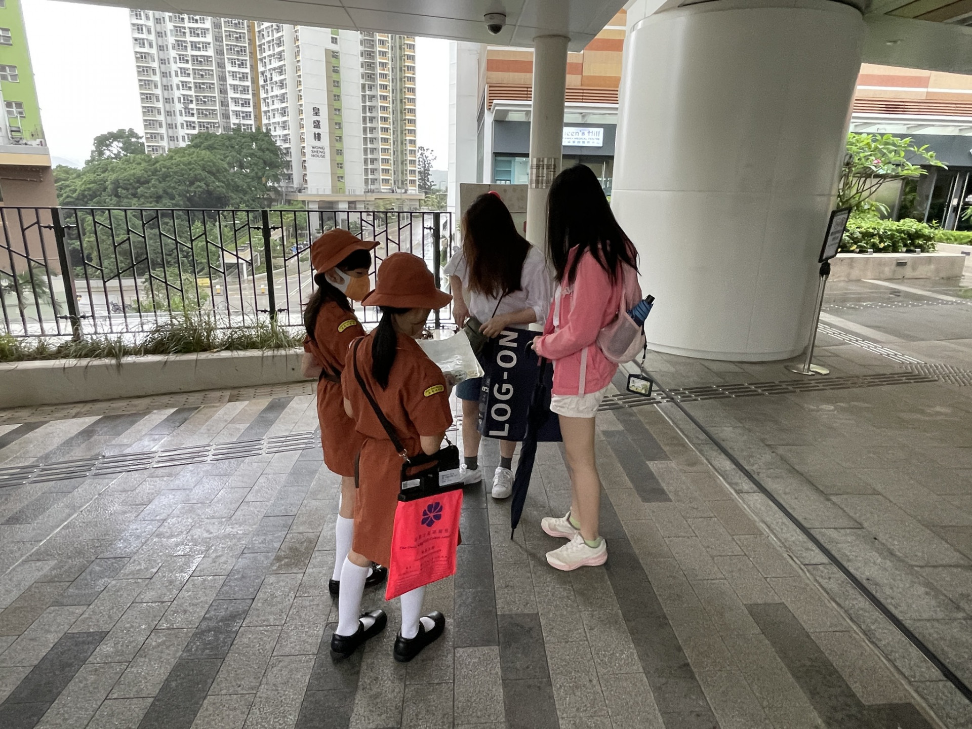 香港女童軍全港賣旗日