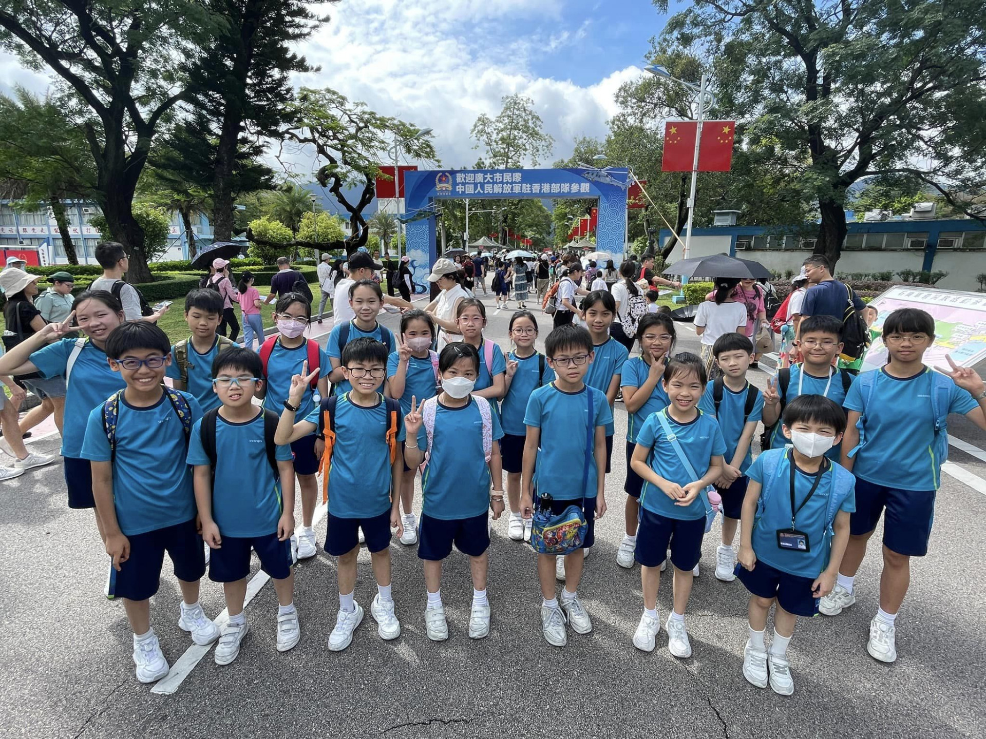 參觀石崗軍營