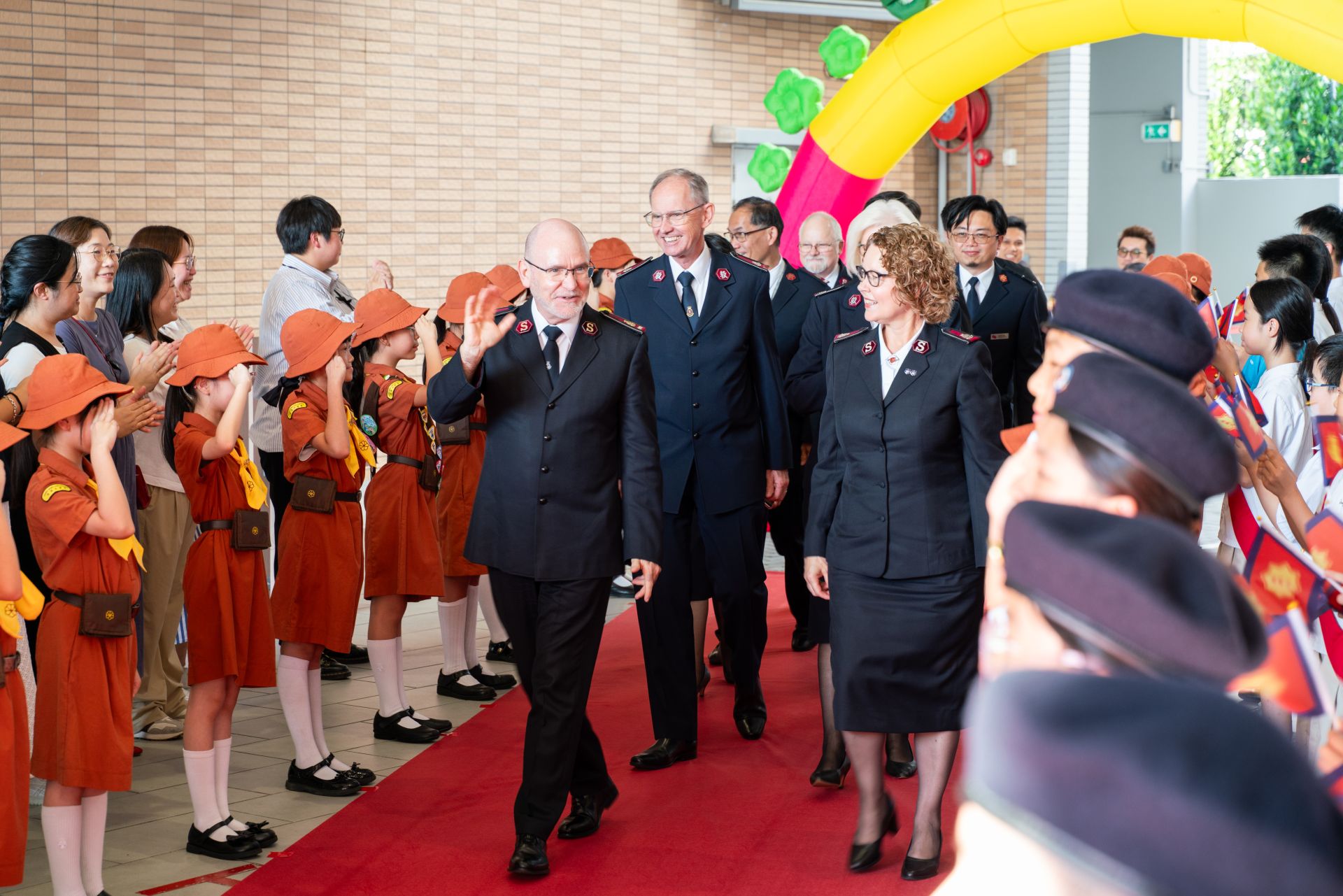 救世軍全球國際領袖親臨本校訪問